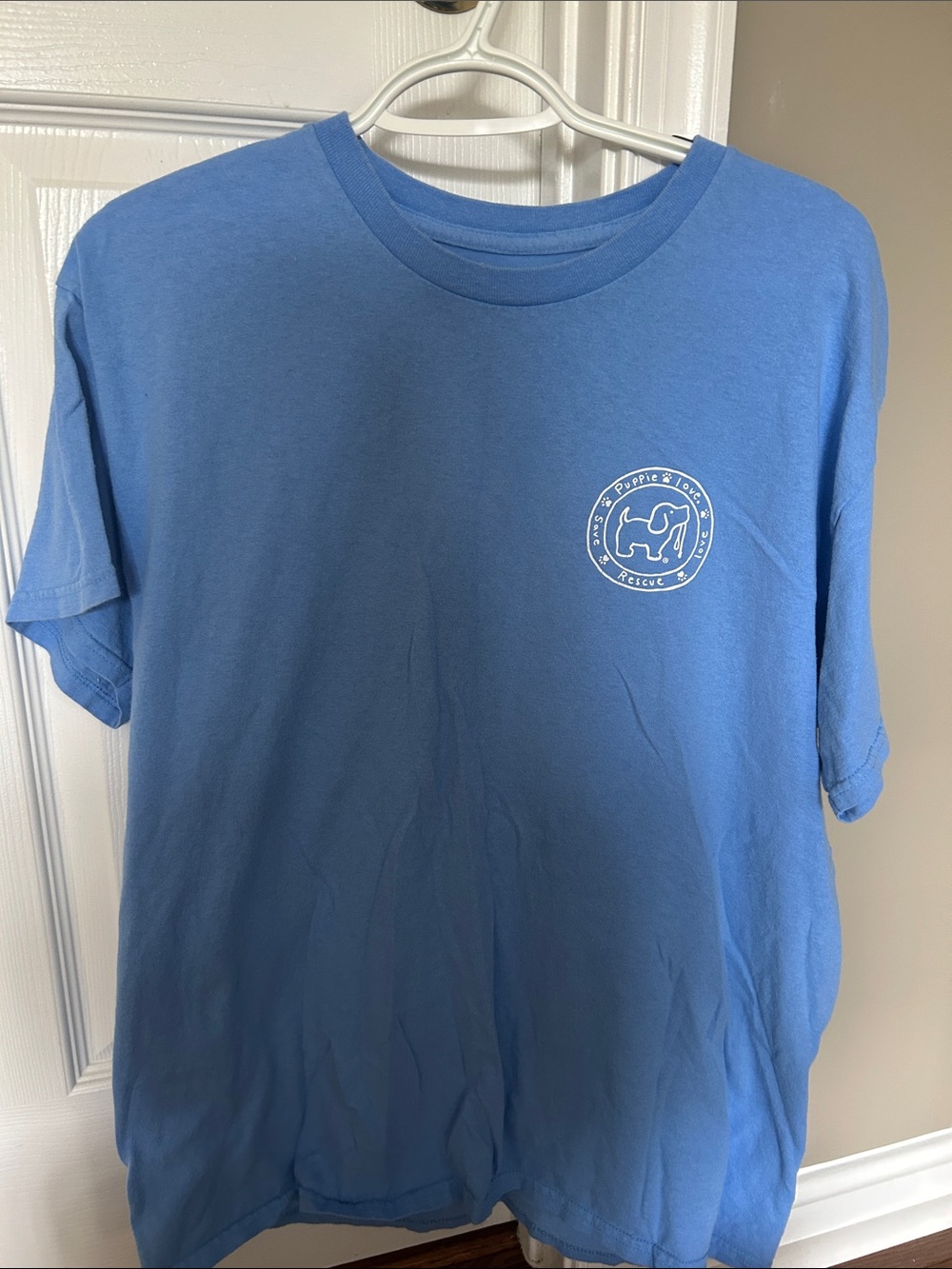 Puppie Love Blue Graphic Tee - Picture 3 of 4